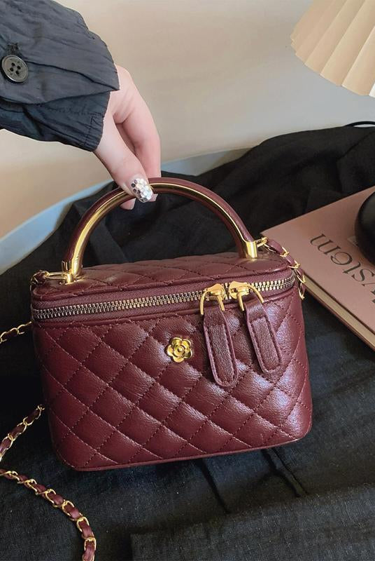 Alice | Trendy Quilted Crossbody Bag with Adjustable Strap - Lumina 3