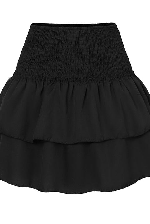 Aurelie | Playful Ruffle Bohemian Skirt with Vibrant Print - Lumina 10