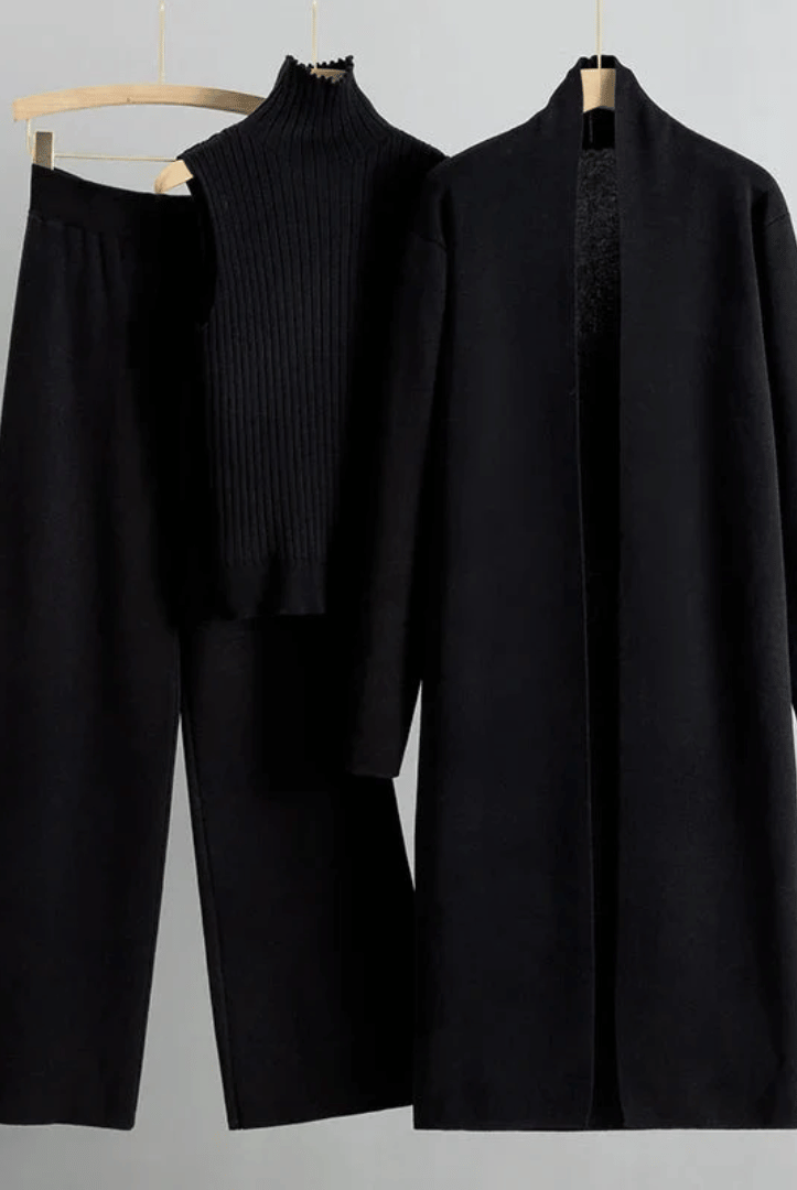 Lightweight spring pant set for women by Lumina Wear, featuring a tailored design and coordinated style in a stylish, comfortable fit.