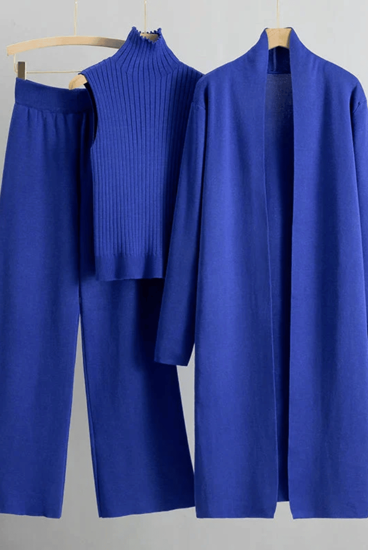 Lightweight spring women's pant set by Lumina Wear featuring tailored fit and coordinated style, shown in a stylish, relaxed fit.