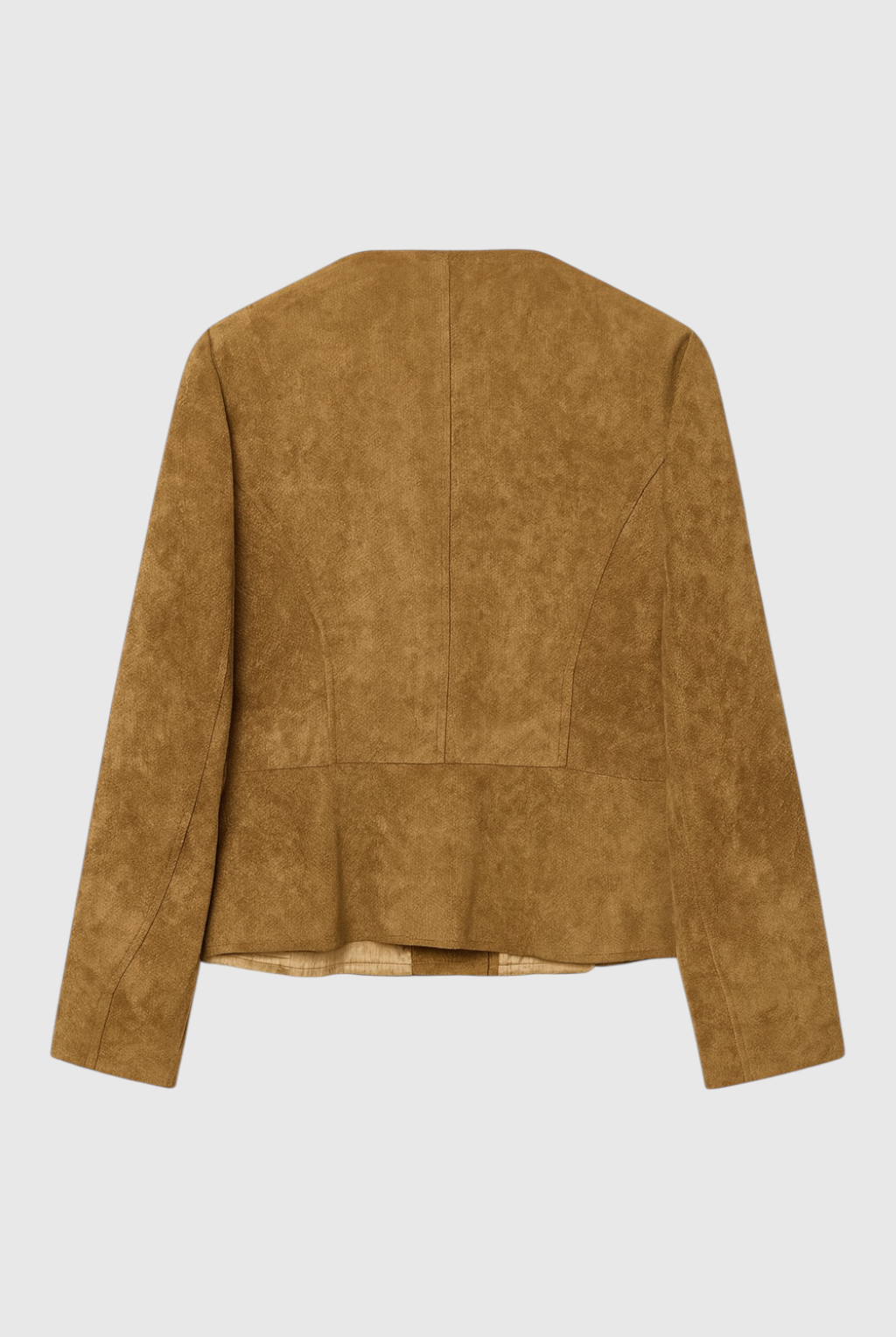Victoria vintage casual women's jacket by Lumina Wear featuring timeless design and chic style, shown in a stylish outdoor setting.