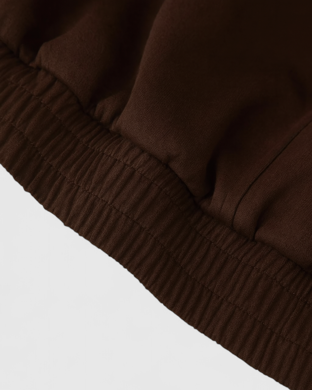 Dark brown Victoria bomber jacket by Lumina Wear featuring a sleek, versatile style with a modern fit and stylish collar.