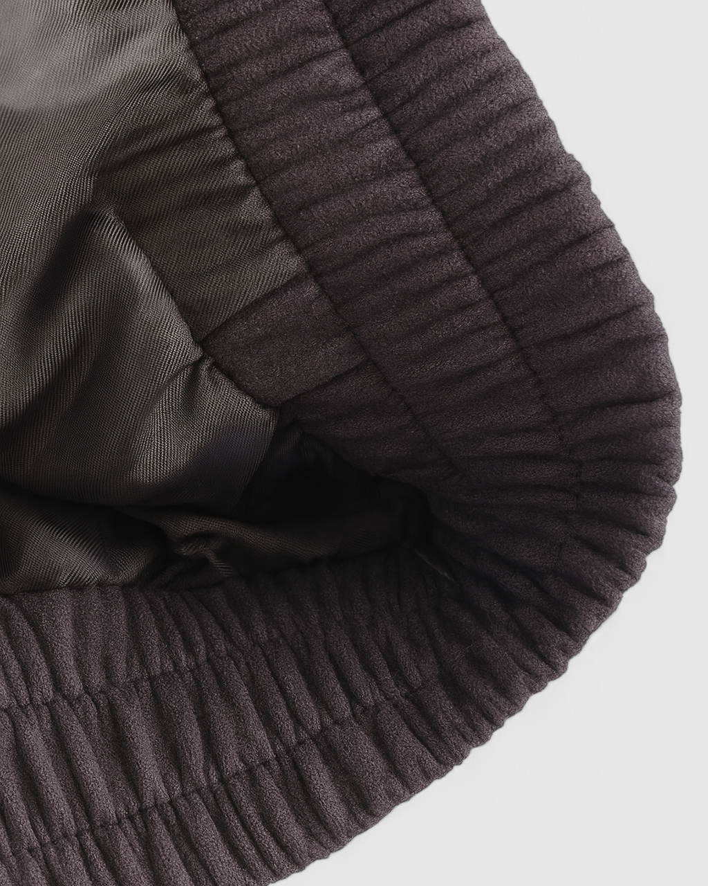 Dark gray Victoria bomber jacket with stand collar by Lumina Wear, stylish and trendy for casual or urban wear.