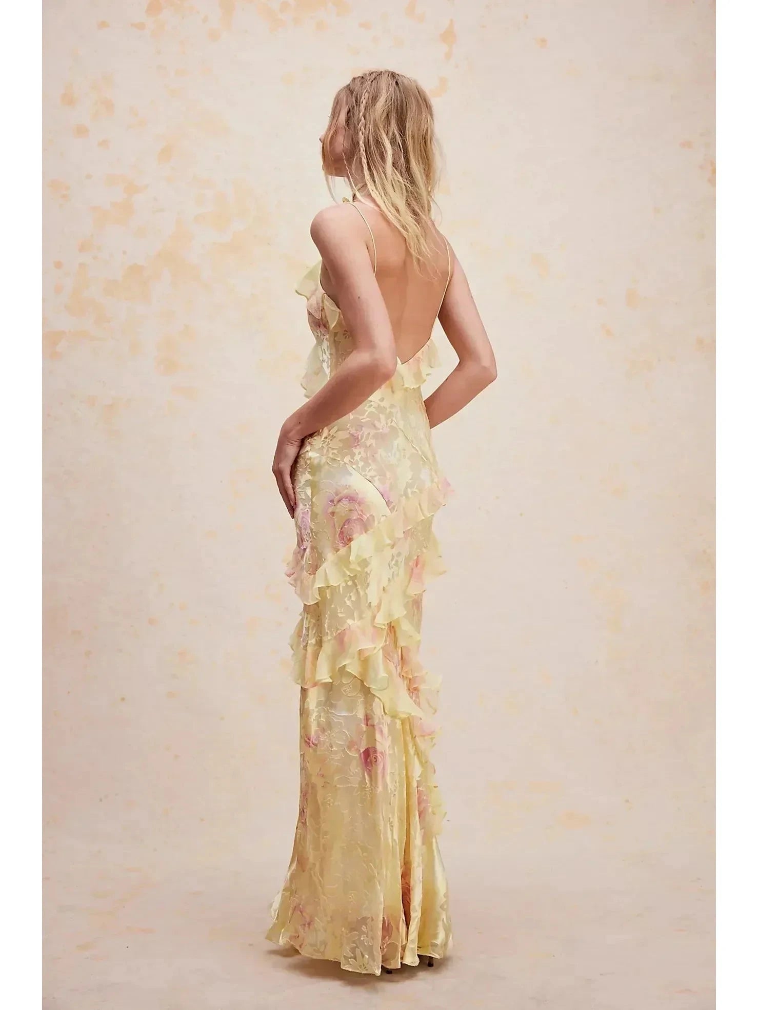 Pink Perrine lightweight sleeveless maxi dress by Lumina Vancouver, flowing fabric and relaxed fit perfect for warm weather.
