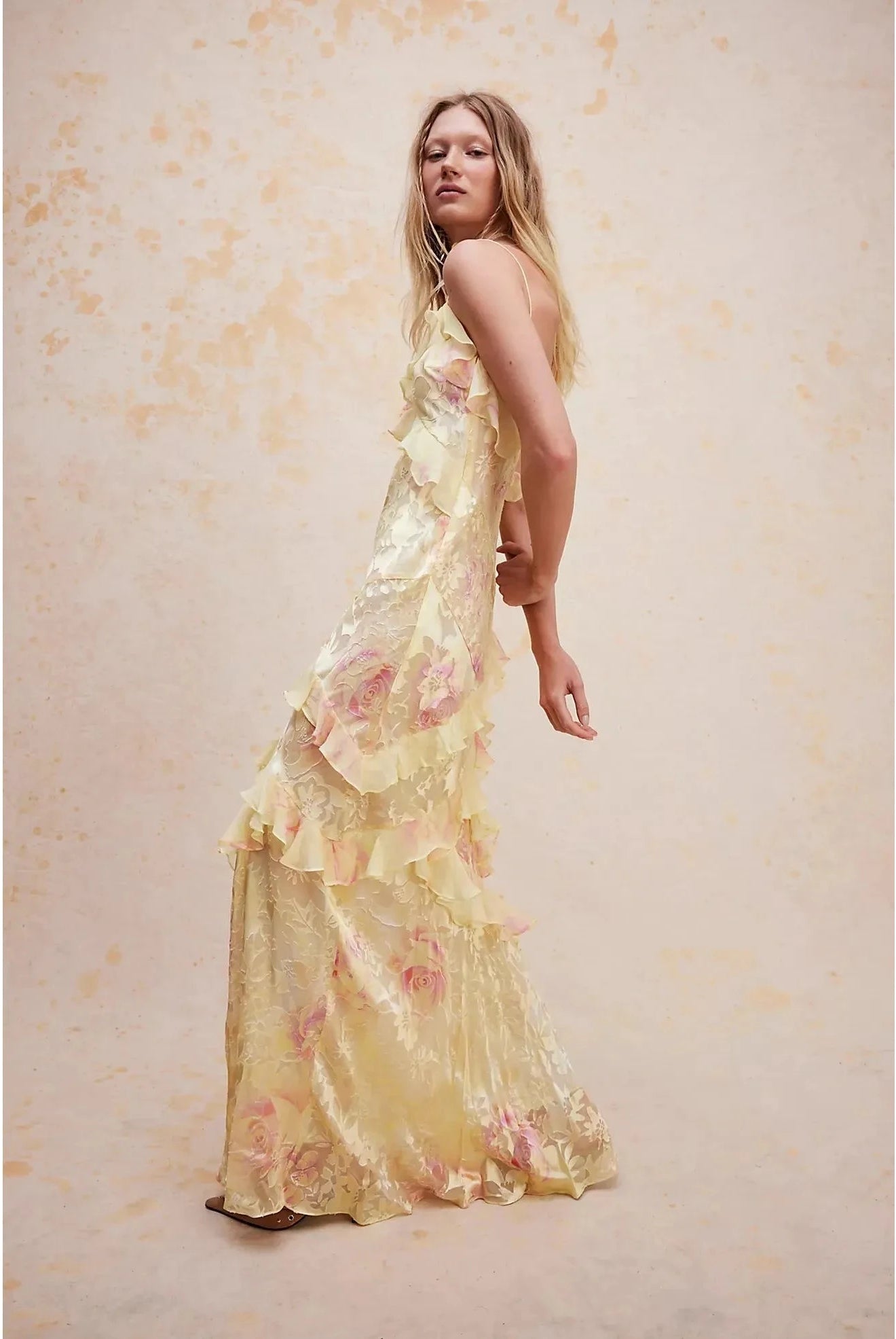 Pink lightweight sleeveless maxi dress by Lumina Wear, flowing fabric and relaxed fit, perfect for casual summer wear.