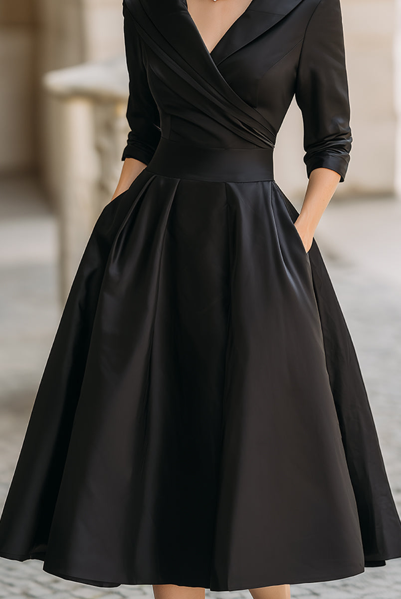 Aurora | Vintage Midi Dress - Lumina - Lumina Vancouver