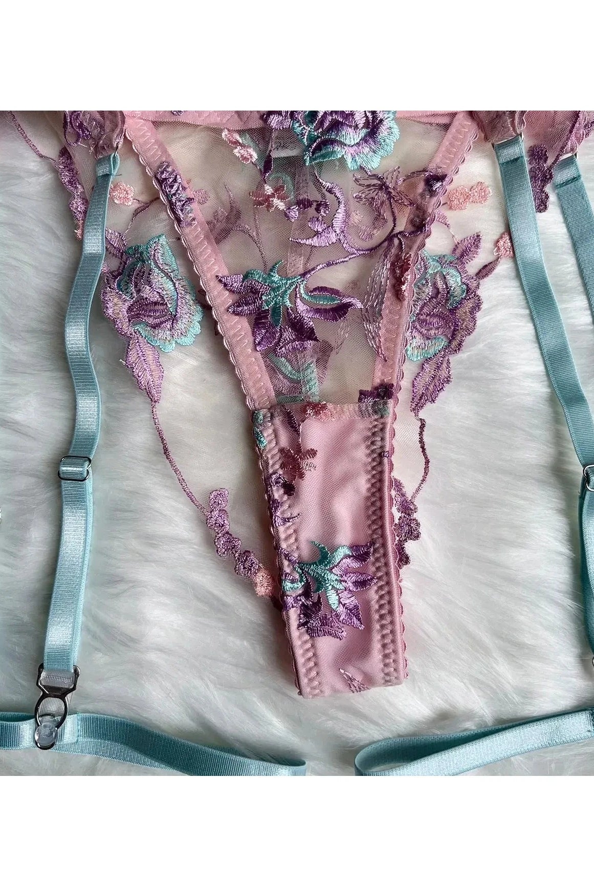 Lumina Wear Helene Lingerie Set featuring a delicate bra and matching panties in soft fabric, stylish and comfortable lingerie.