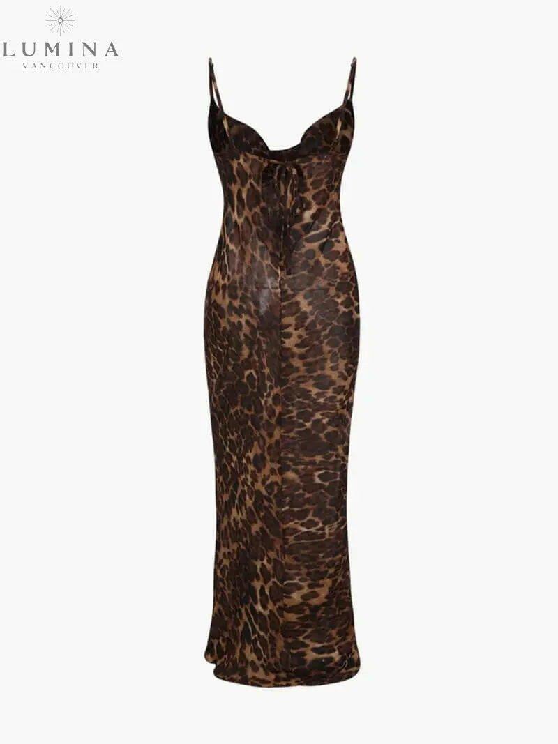 Lumina Vancouver Denice maxi dress featuring a flowing silhouette and elegant design, perfect for stylish summer occasions.