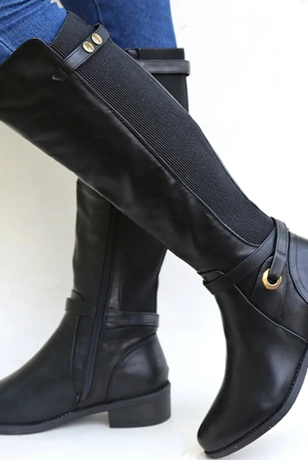 Brown Lumina Wear women's Hannah orthopedic leather boots with sleek modern design, featuring smooth leather and stylish ankle height.