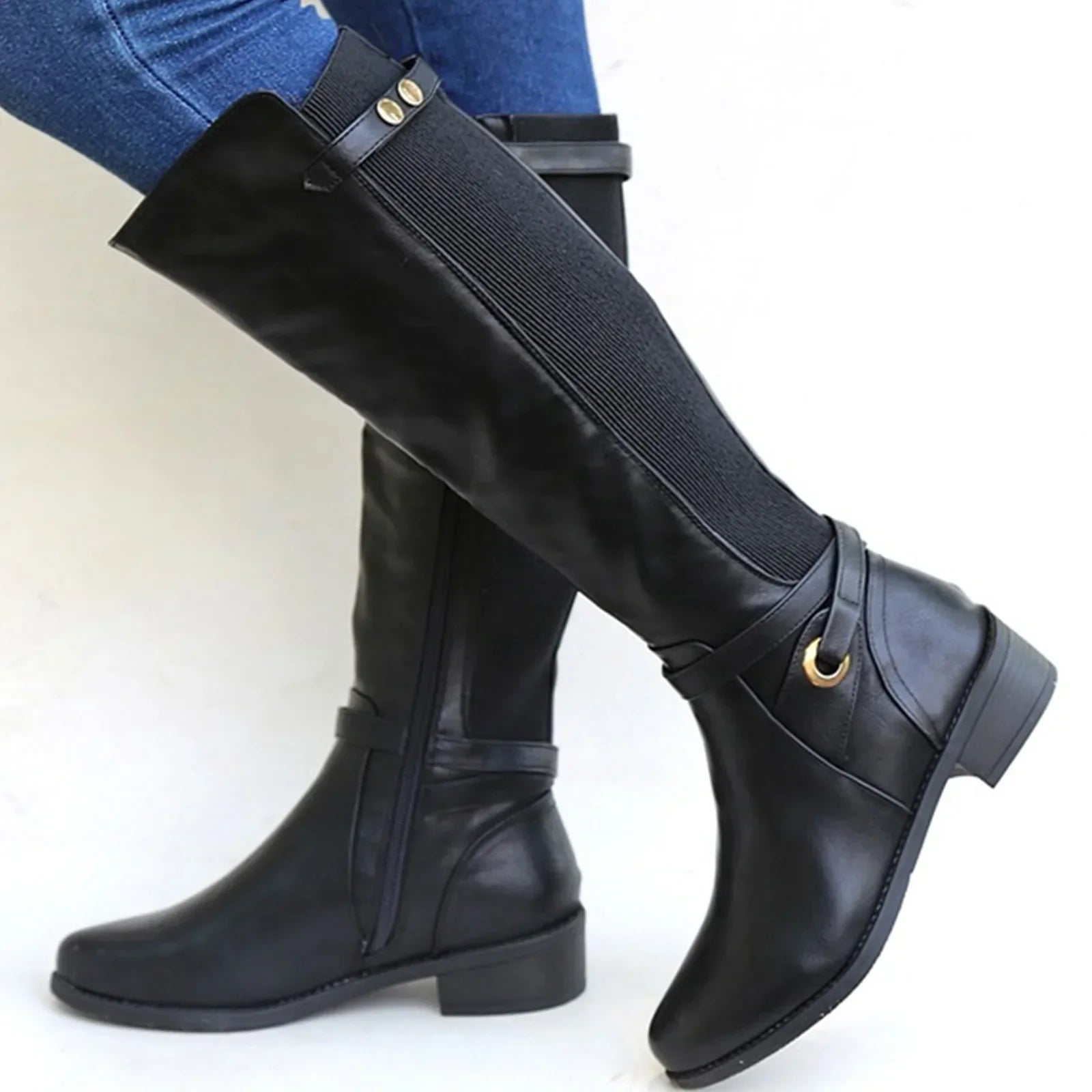 Brown Lumina Wear women's Hannah orthopedic leather boots with sleek modern design, featuring smooth leather and stylish ankle height.