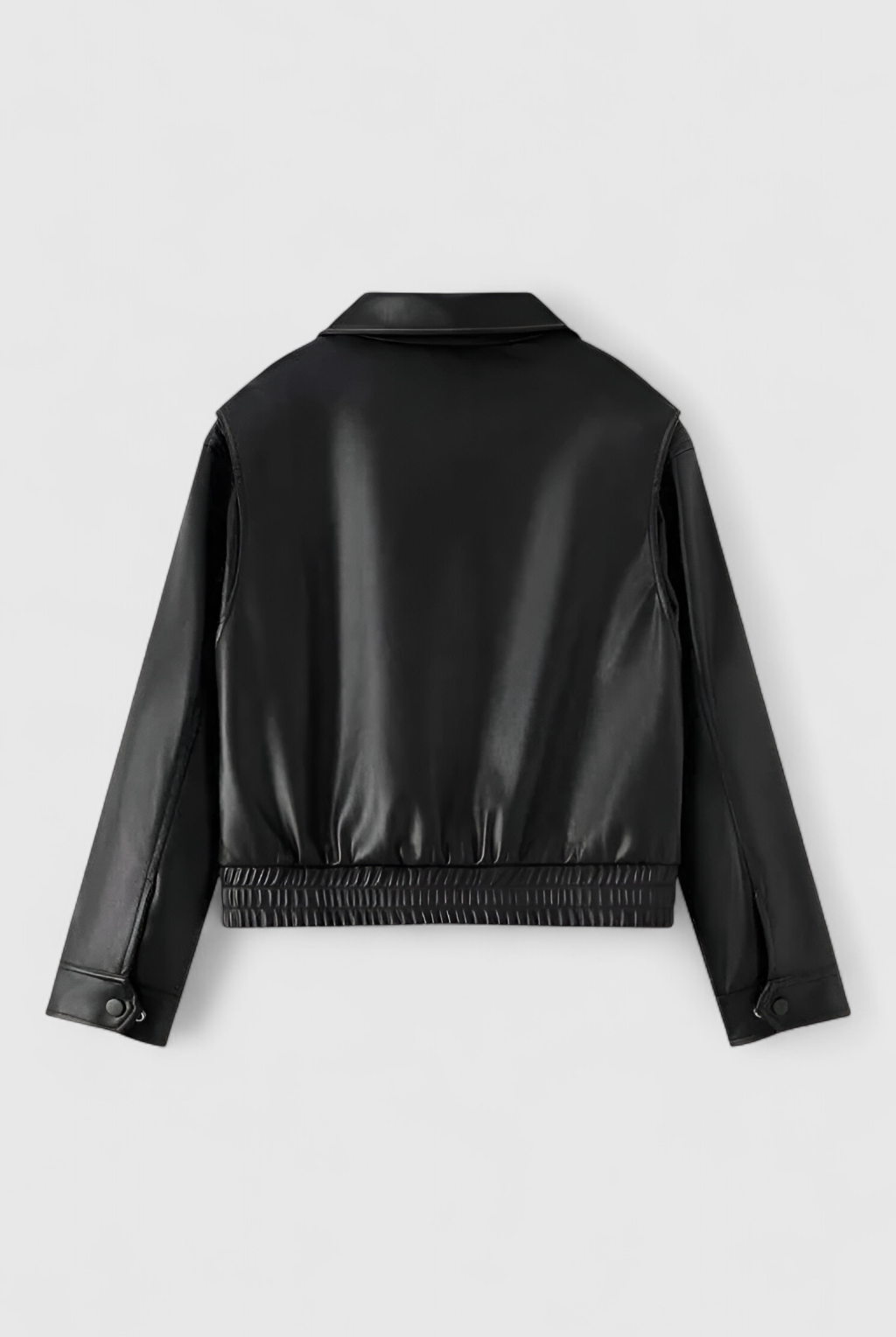Black Isabella casual vintage coffee jacket by Lumina Wear, featuring trendy design and comfortable fit for stylish everyday wear.