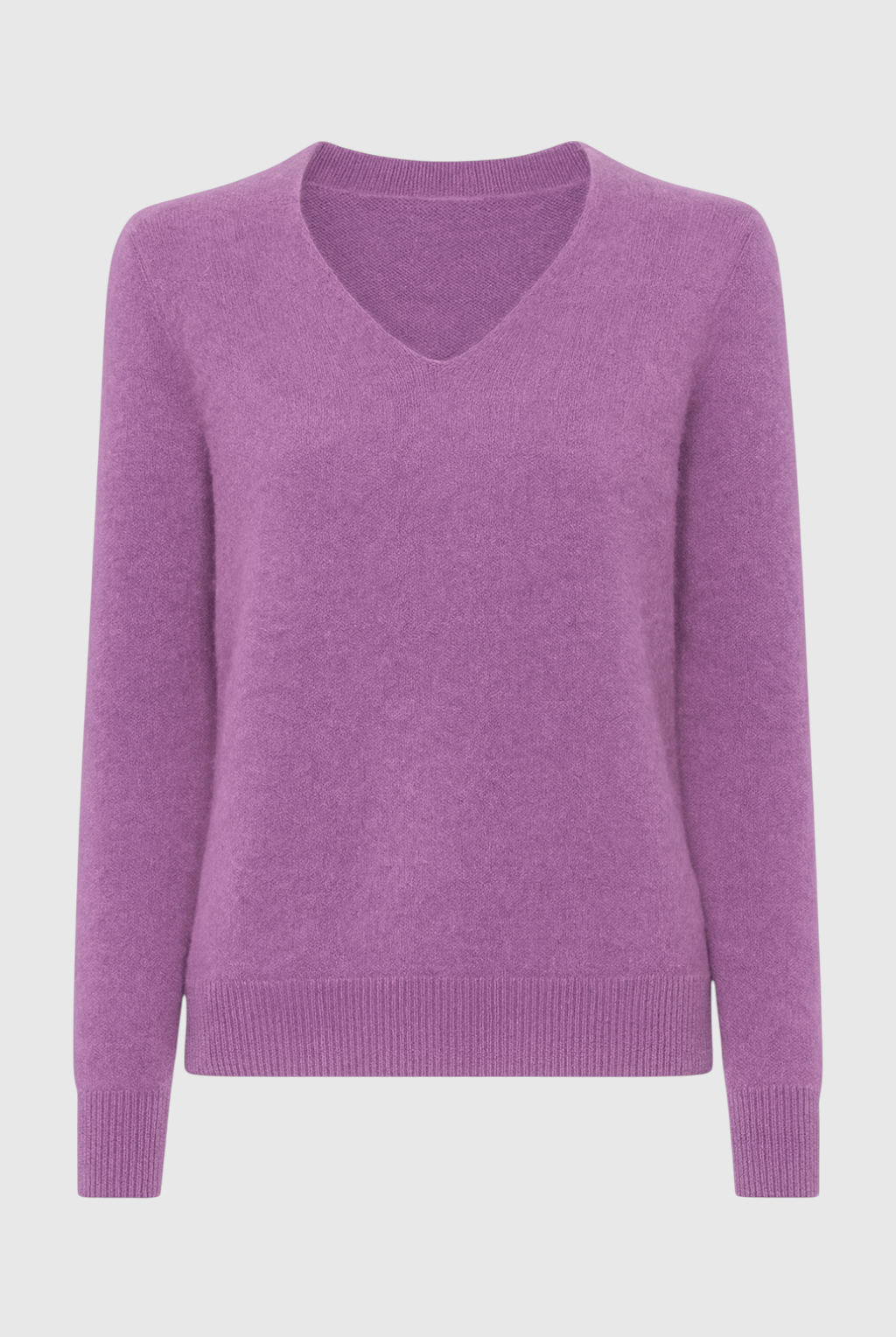 Dark purple Isabella sweater by Lumina Wear featuring a cozy, flattering fit, perfect for casual and stylish wear.