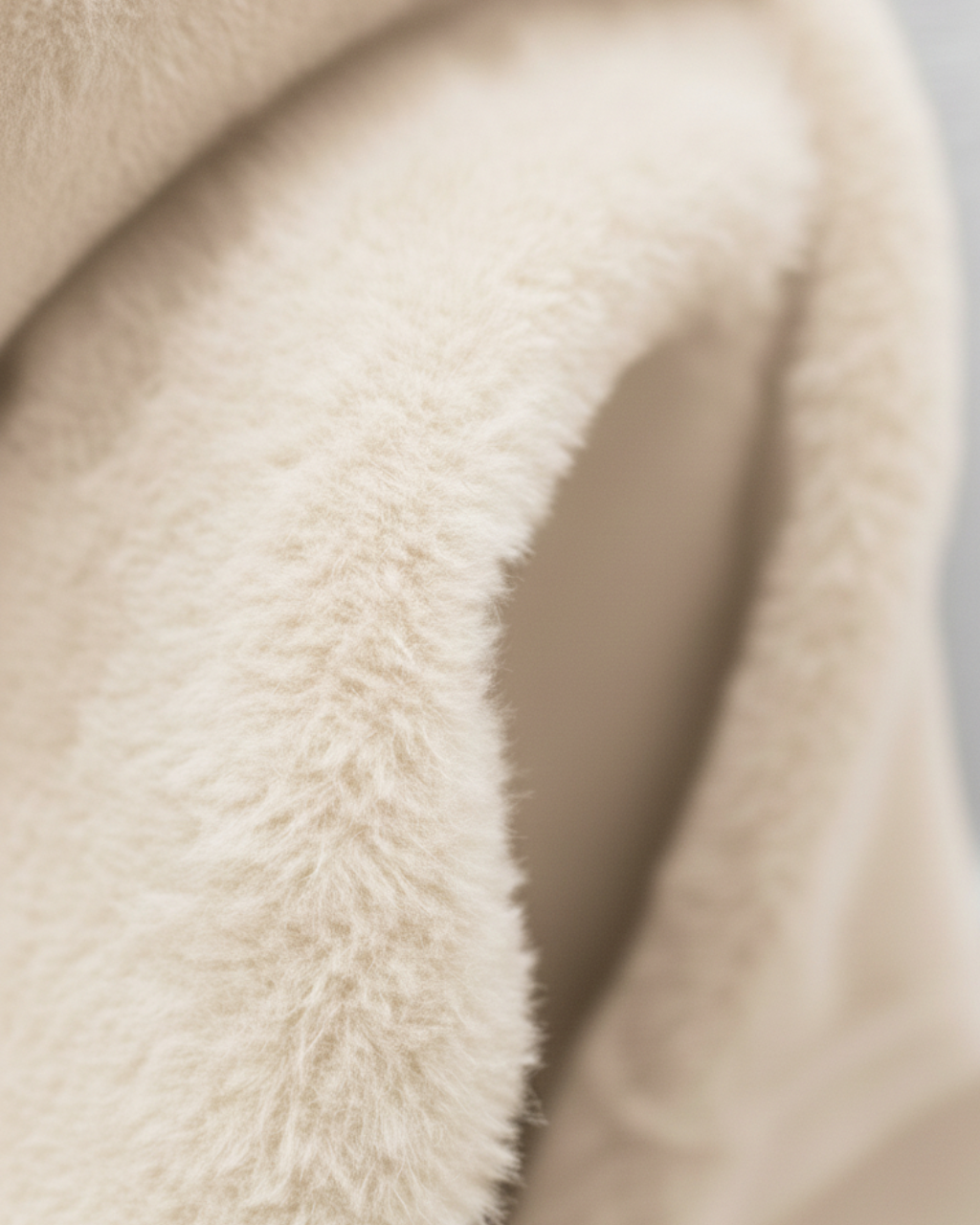 Lumina Wear Isabella elegant apricot turtleneck sweater with slim fit, showcasing a cozy, stylish knit design.