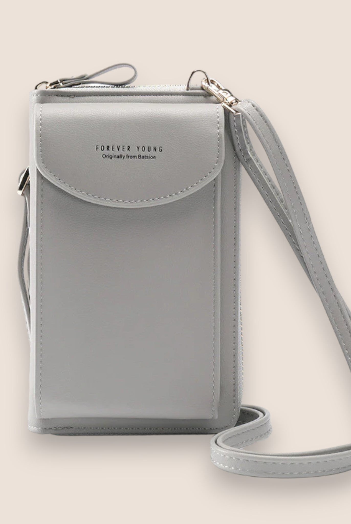 Elegant black leather clutch bag with versatile strap from Lumina Wear, featuring a sleek design and compact handheld style.