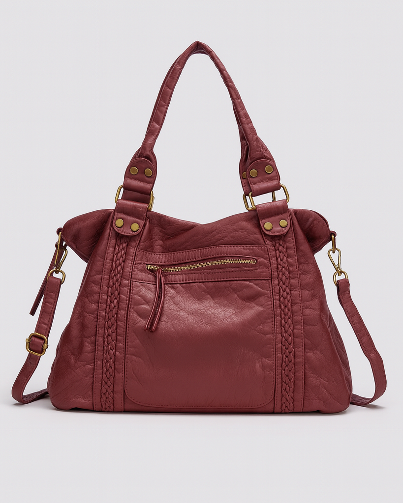 Black Lumina Wear Isabella retro-chic unisex school backpack with spacious main compartment and stylish design.