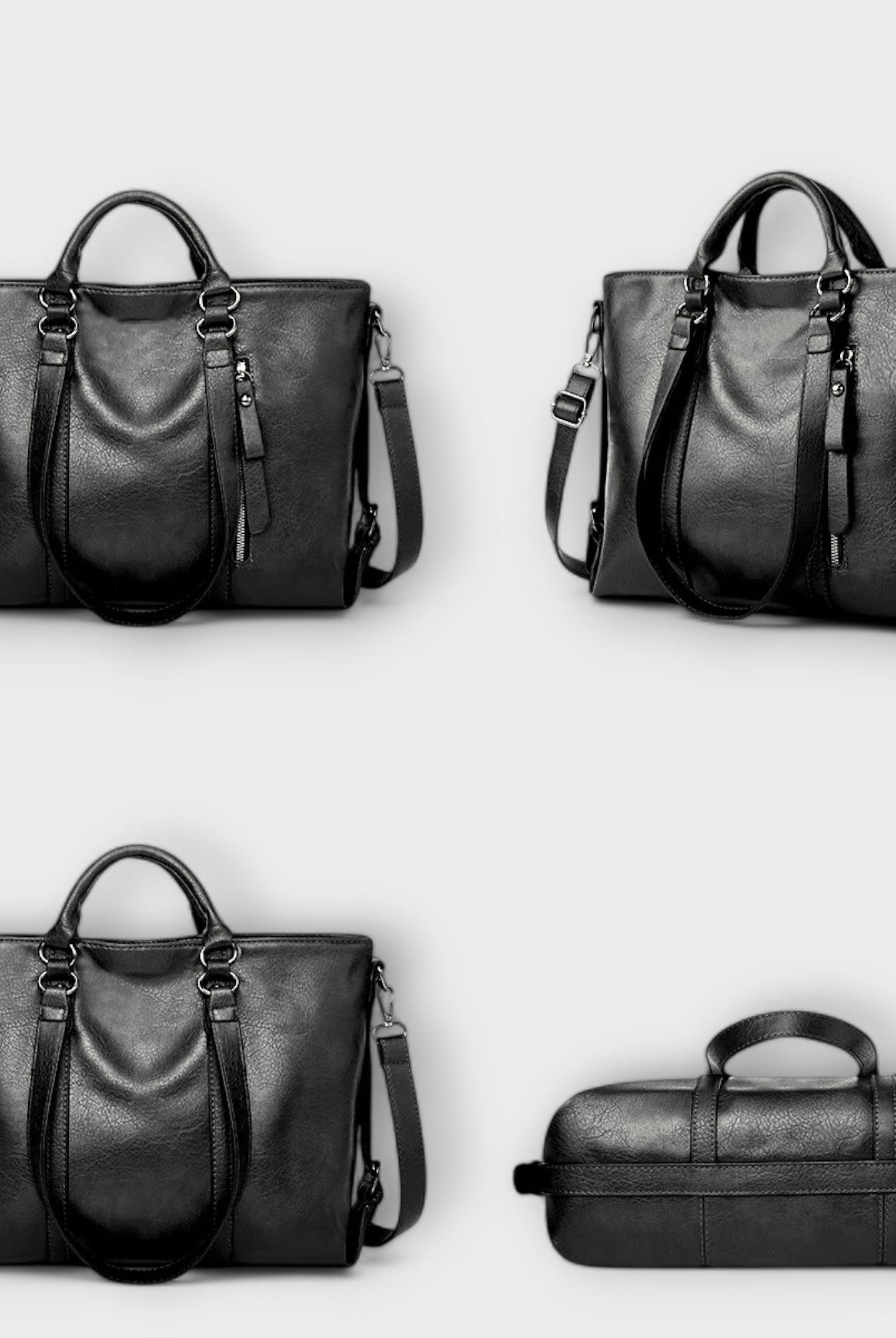 Brown Lumina Wear Isabella tote bag with spacious design, soft material, and sturdy handles, measuring 40cm x 11cm x 30cm.