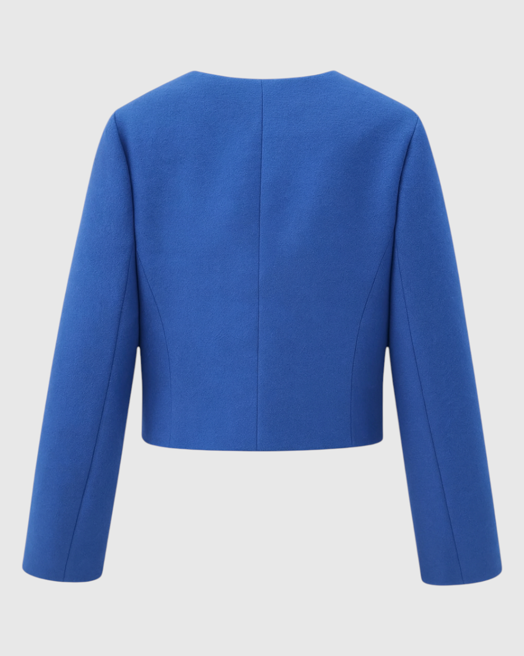 Blue winter jacket by Lumina Wear featuring a stylish, versatile design and a comfortable fit.
