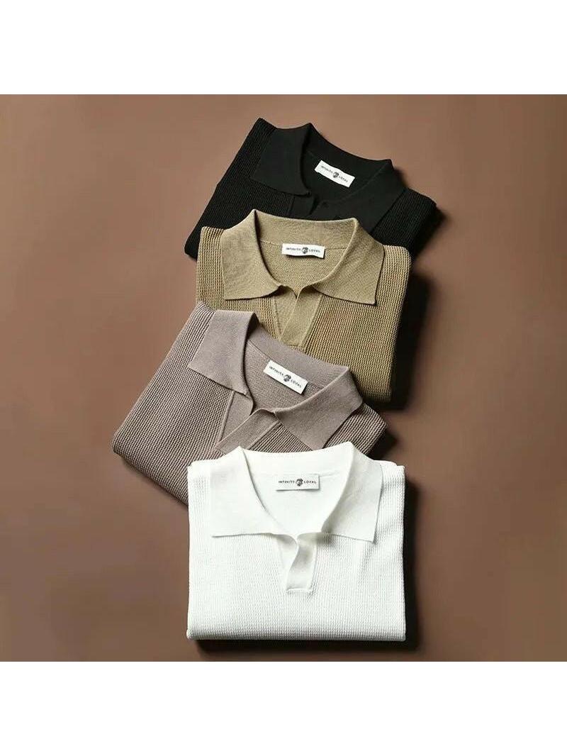 White Jack Washington oversized polo shirt by Lumina Vancouver, featuring a relaxed fit and classic collar.