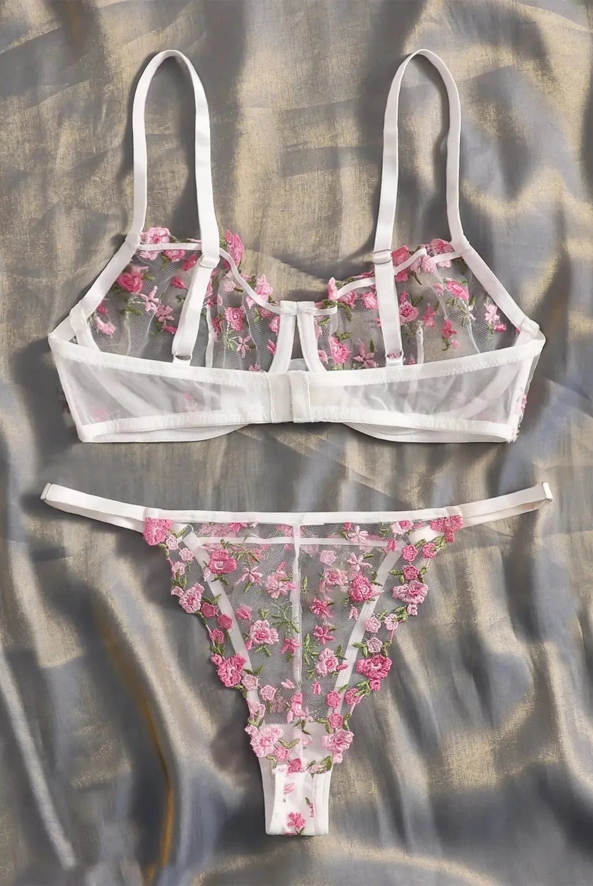 Juliet | Floral Lingerie set - Lumina Vancouver