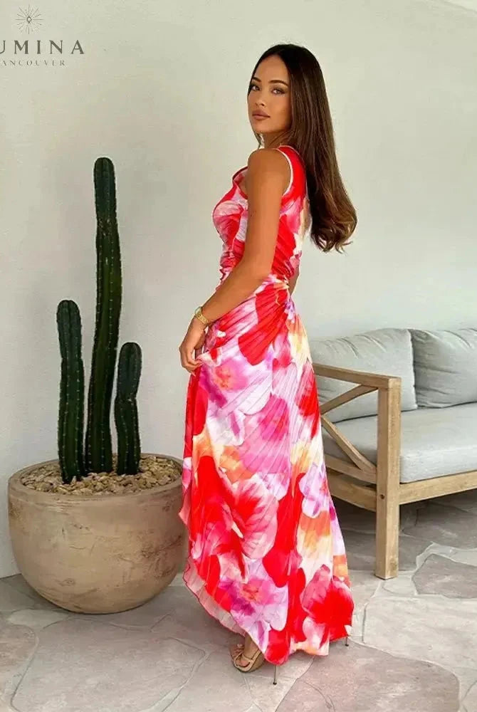 Katie | Pleated Summer Dress (Almost sold out) - Lumina Vancouver