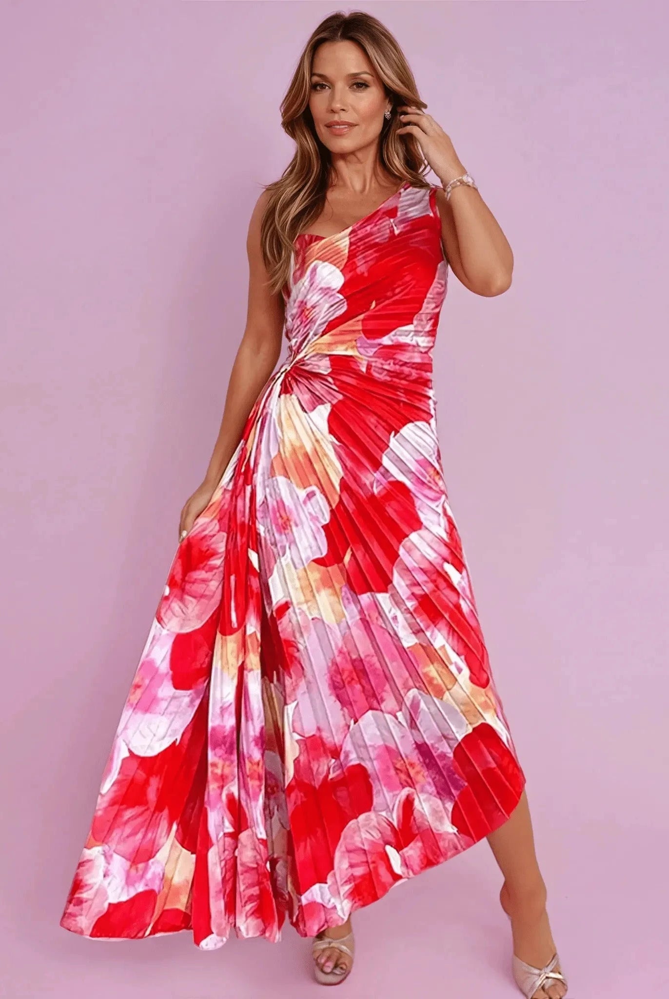 Katie | Pleated Summer Dress (Almost sold out) - Lumina Vancouver