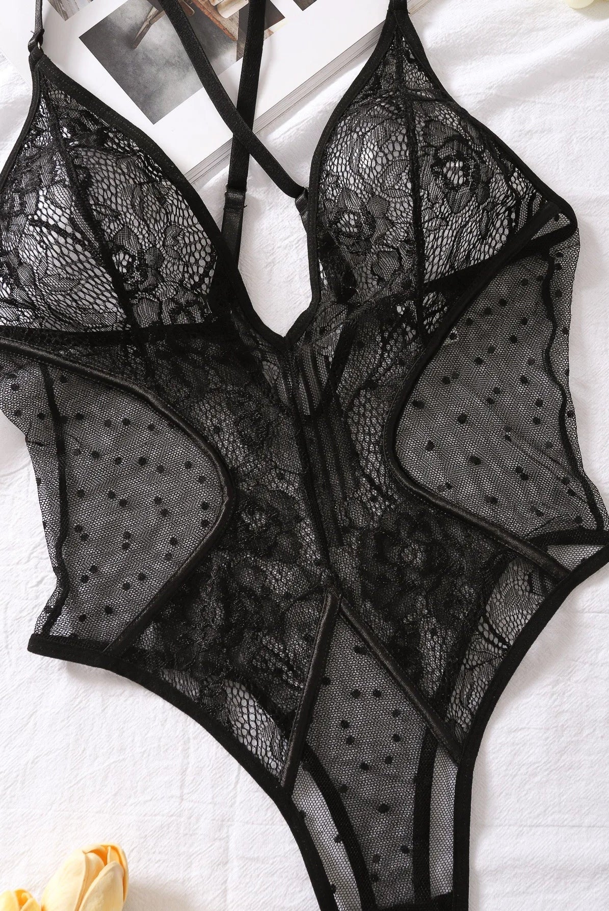 Lumina Wear Keira's Bodysuit displayed on a model, featuring a sleek, fitted design perfect for stylish everyday wear.