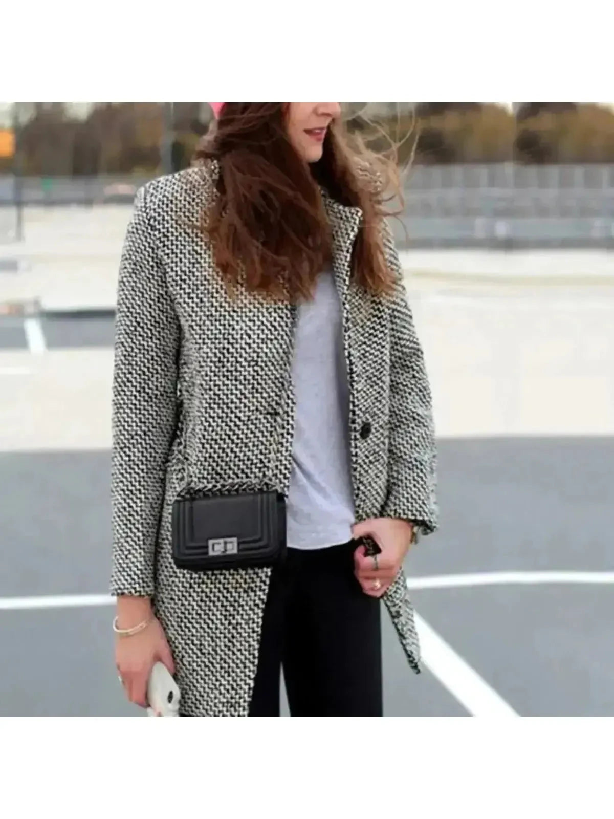 Klara™ | Elegant Long Wool Coat