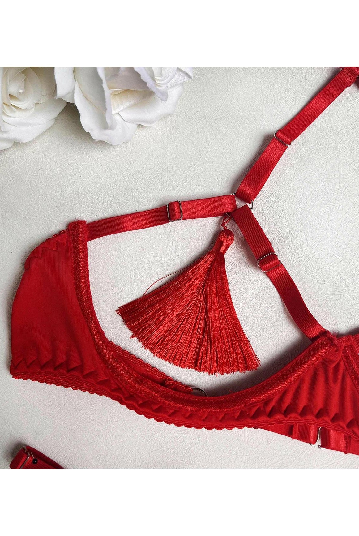 Layla | Tassle Lingerie Set