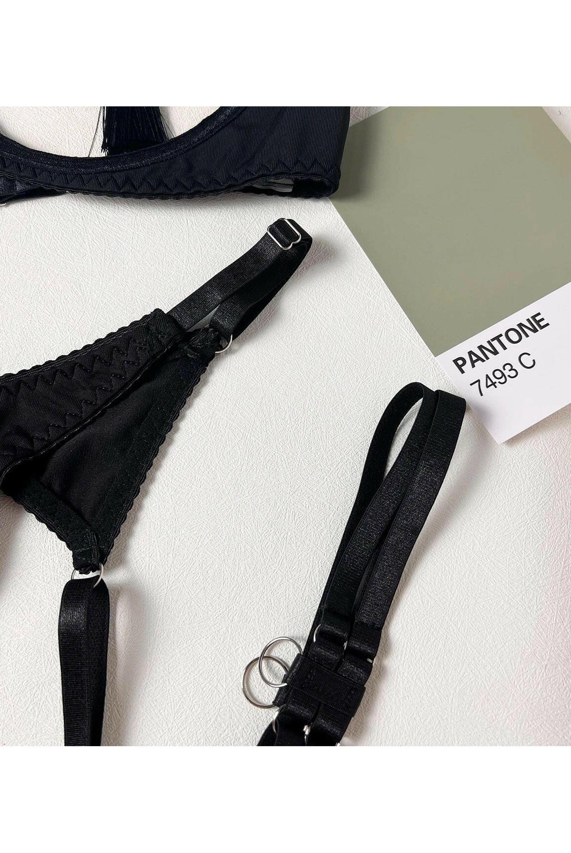 Layla | Tassle Lingerie Set