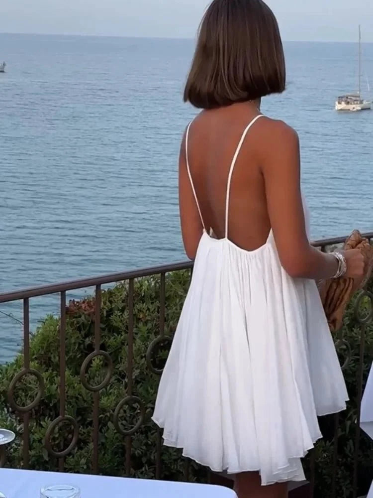 LENA™ elegant dress by Lumina Vancouver featuring a stylish design, perfect for special occasions, displayed on a mannequin.