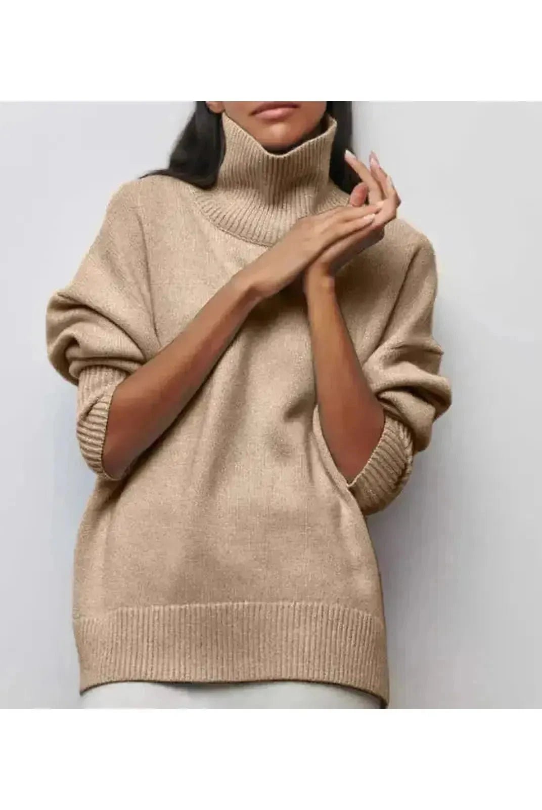 Mia - Cozy Turtleneck Sweater - Lumina Vancouver