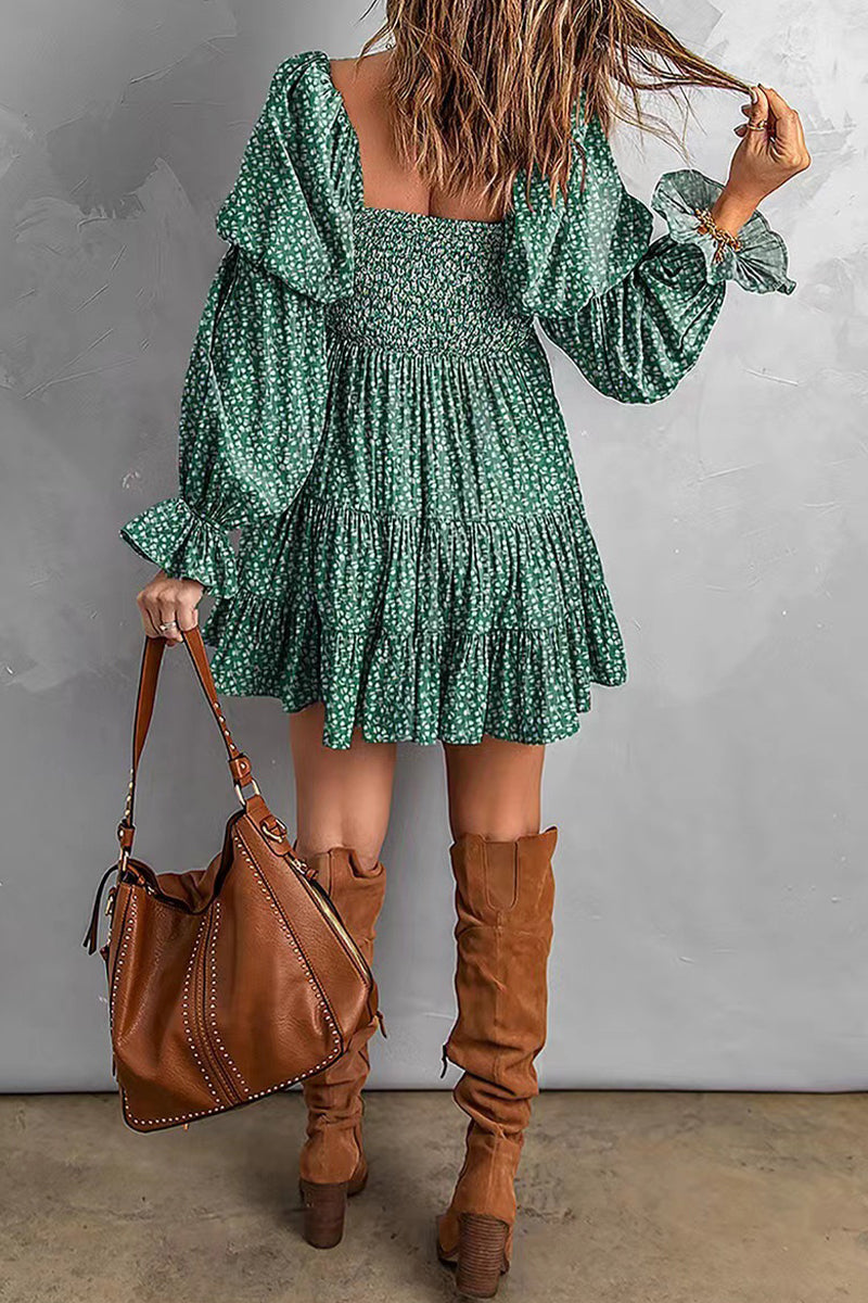 Apricot Avalyn off-shoulder mini dress by Lumina Vancouver with a fitted silhouette and stylish design.