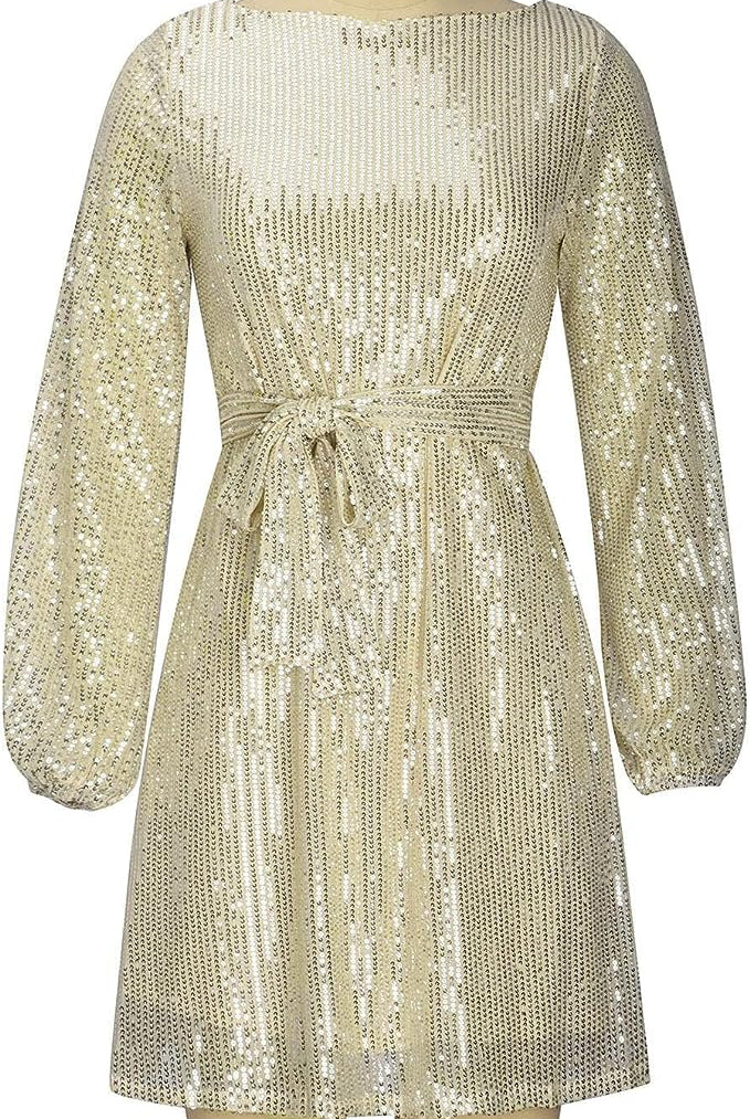 Aria Sapphire | Sequin Mini Dress - Lumina - Lumina Vancouver