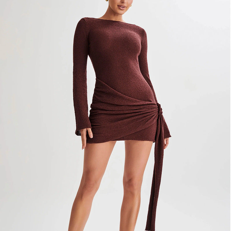 Nova | Slim Fit Knit Mini Dress - Lumina Vancouver - Lumina Vancouver