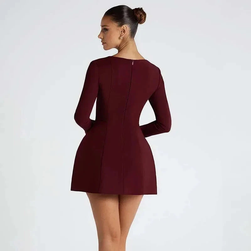 Aria | Women's Mini Dress Fit and Flare - Lumina Vancouver - Lumina Vancouver