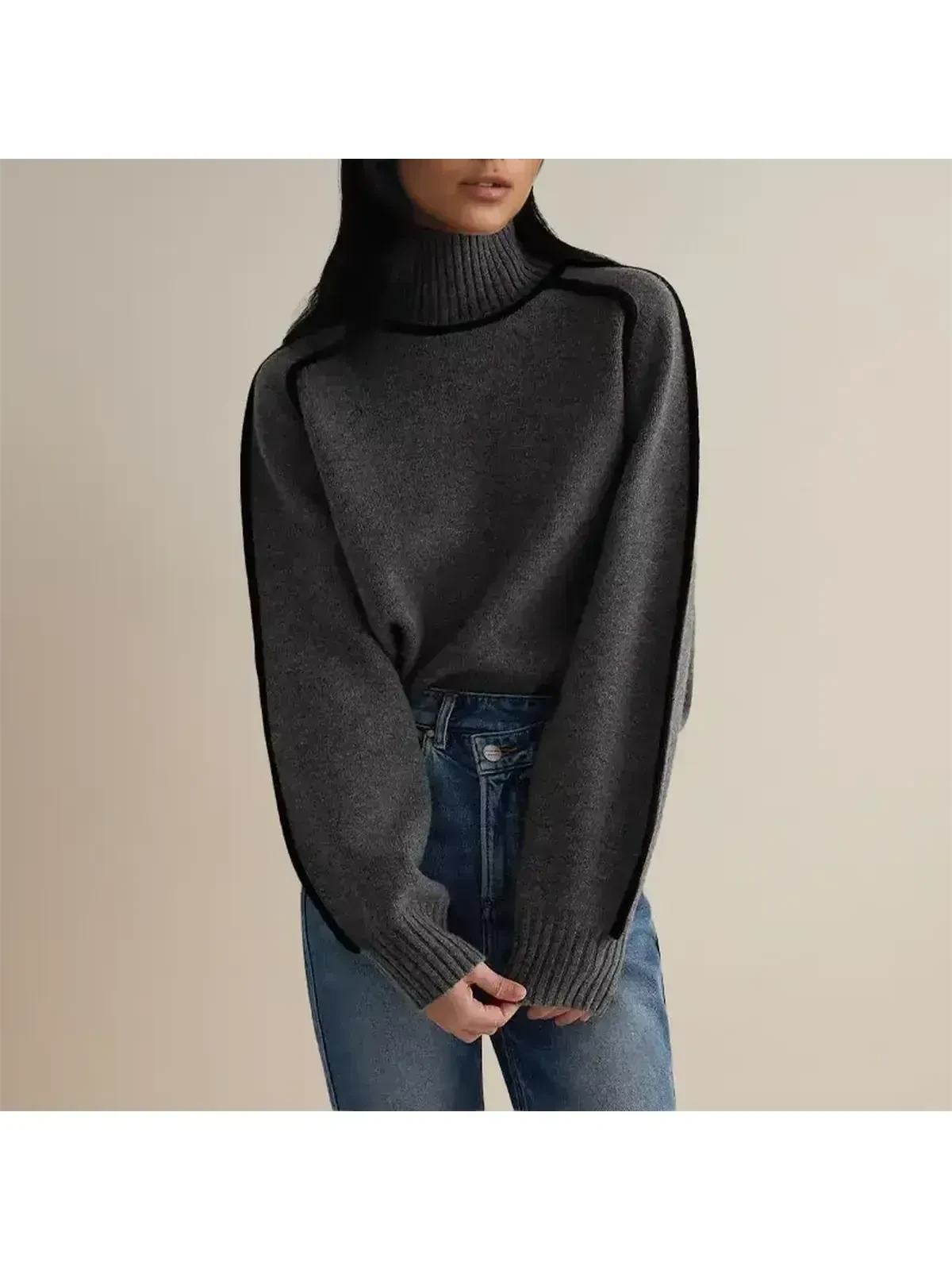 Maeve - Luxurious Turtleneck - Lumina Vancouver