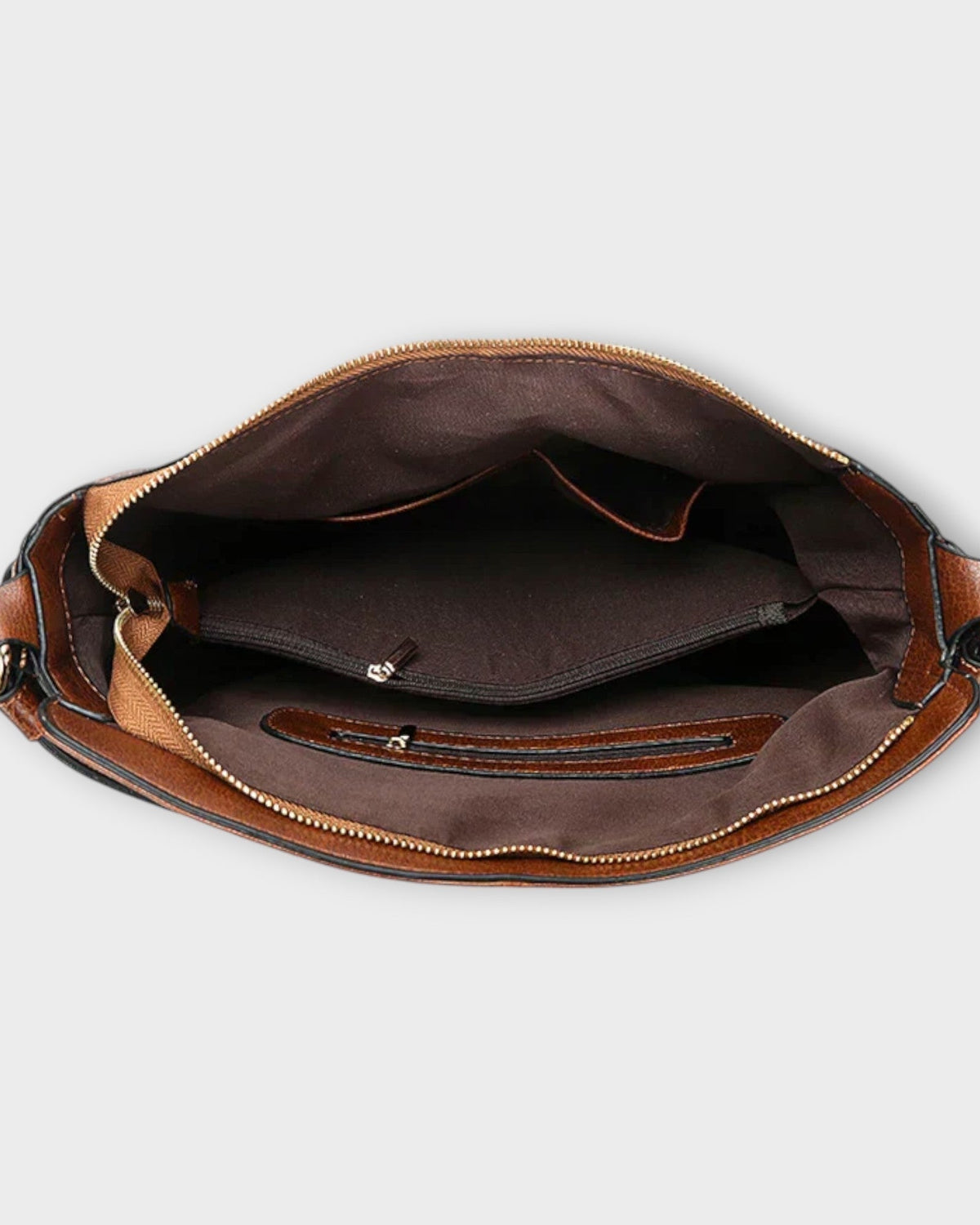 Black Lumina Wear Margaux slouchy hobo handbag with versatile straps, showcasing a relaxed, stylish design with spacious interior.