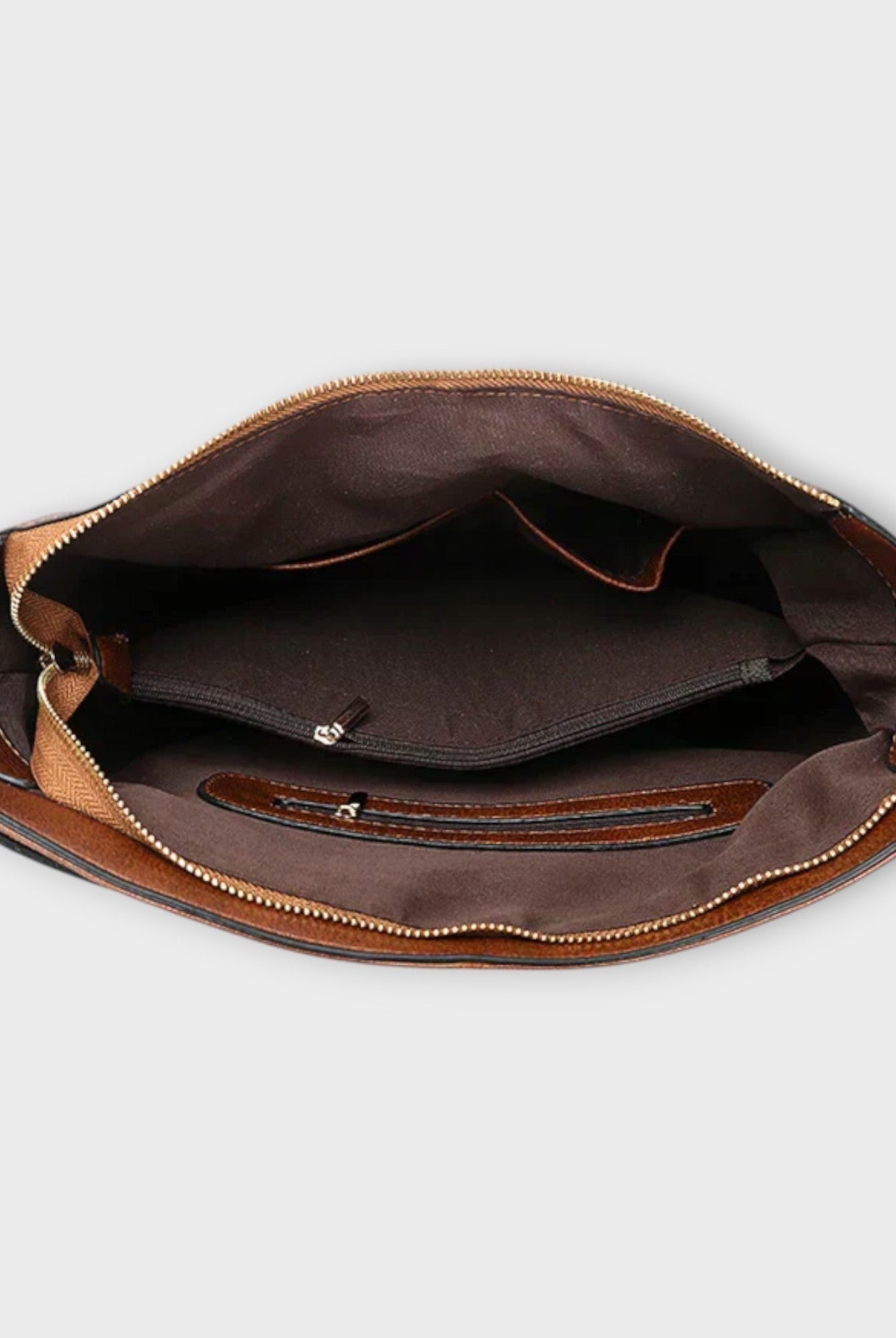 Black Lumina Wear Margaux slouchy hobo handbag with versatile straps, showing its relaxed shape and stylish design.