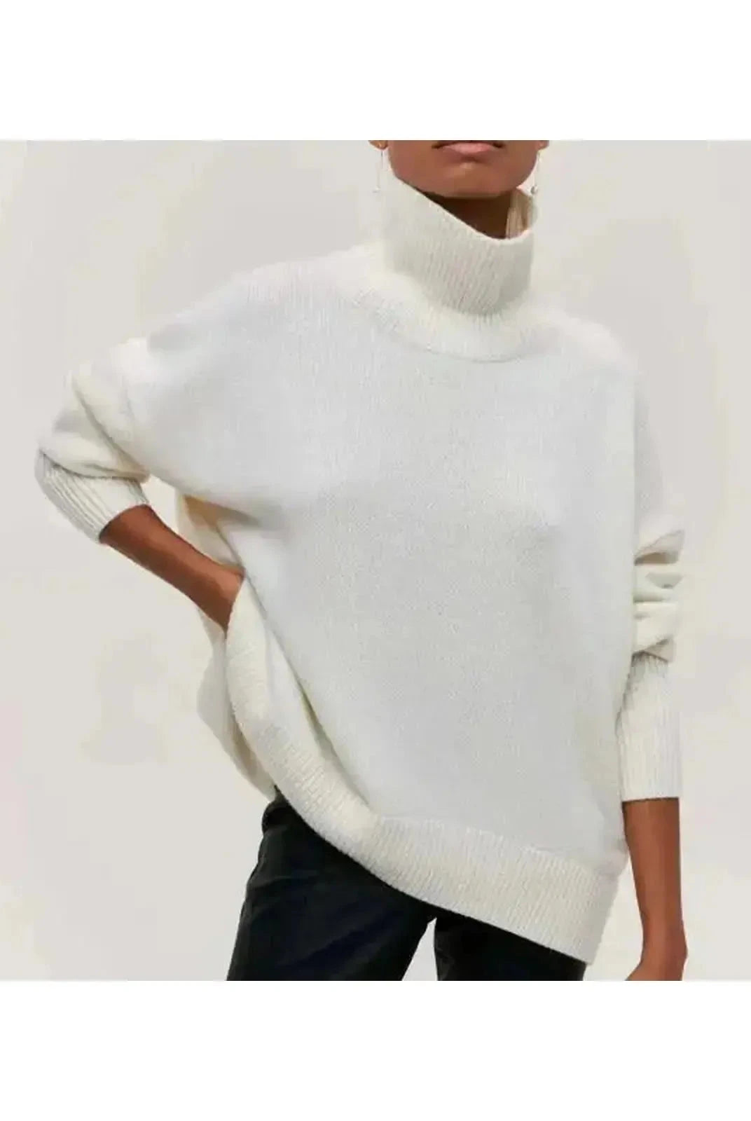 Mia - Cozy Turtleneck Sweater - Lumina Vancouver