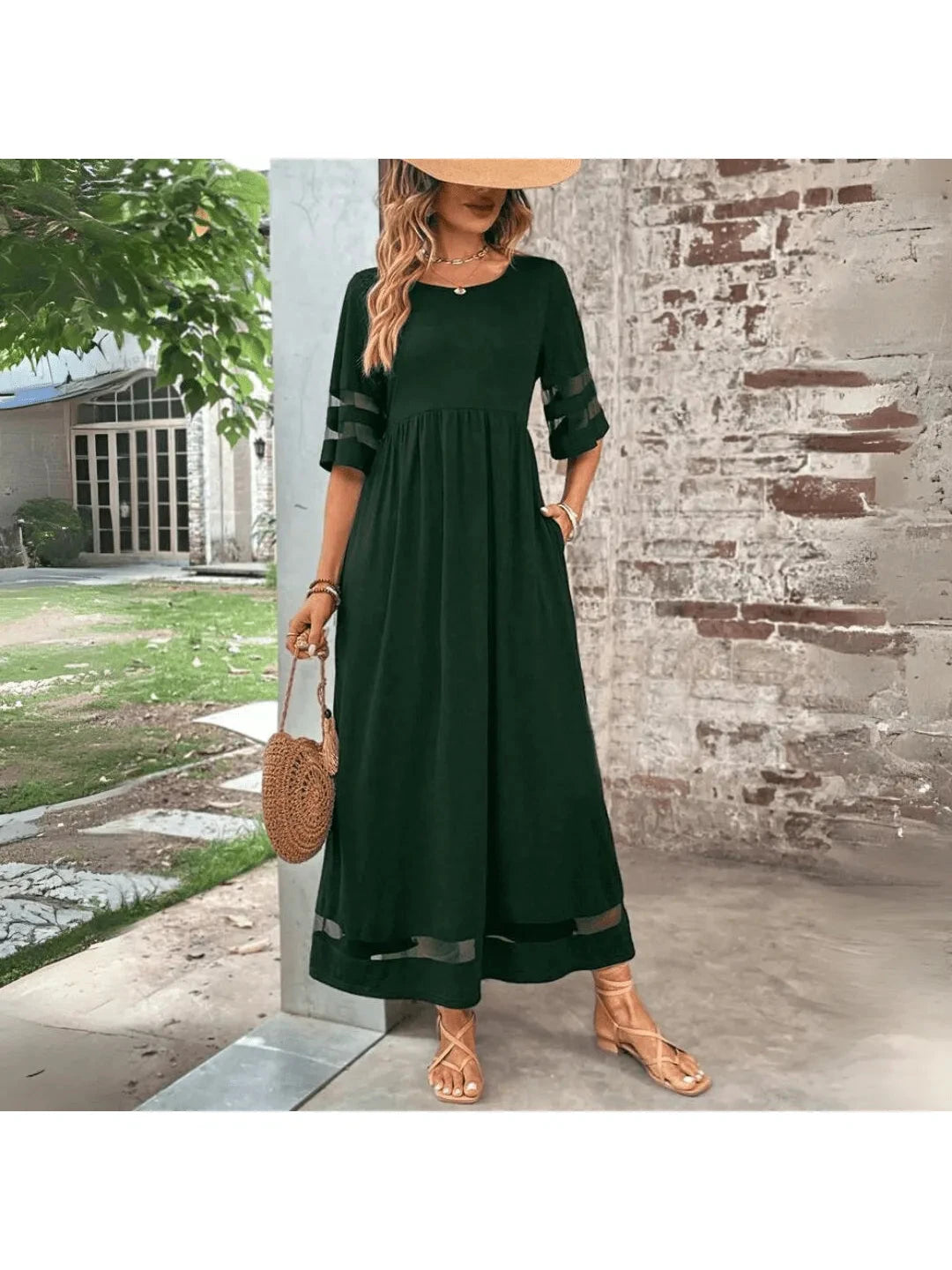 Black Nadia™ Tummy Coverage Dress by Lumina Vancouver, stylish and comfortable dress with tummy control, perfect for various occasions.