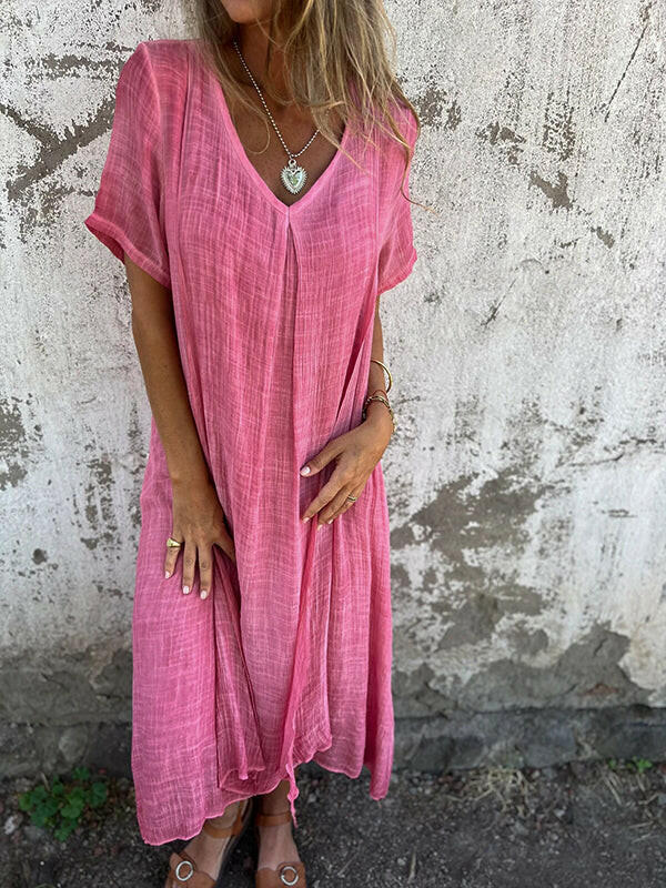 Blue NIA™ maxi dress by Lumina Vancouver featuring flowing fabric and elegant design, perfect for stylish occasions.