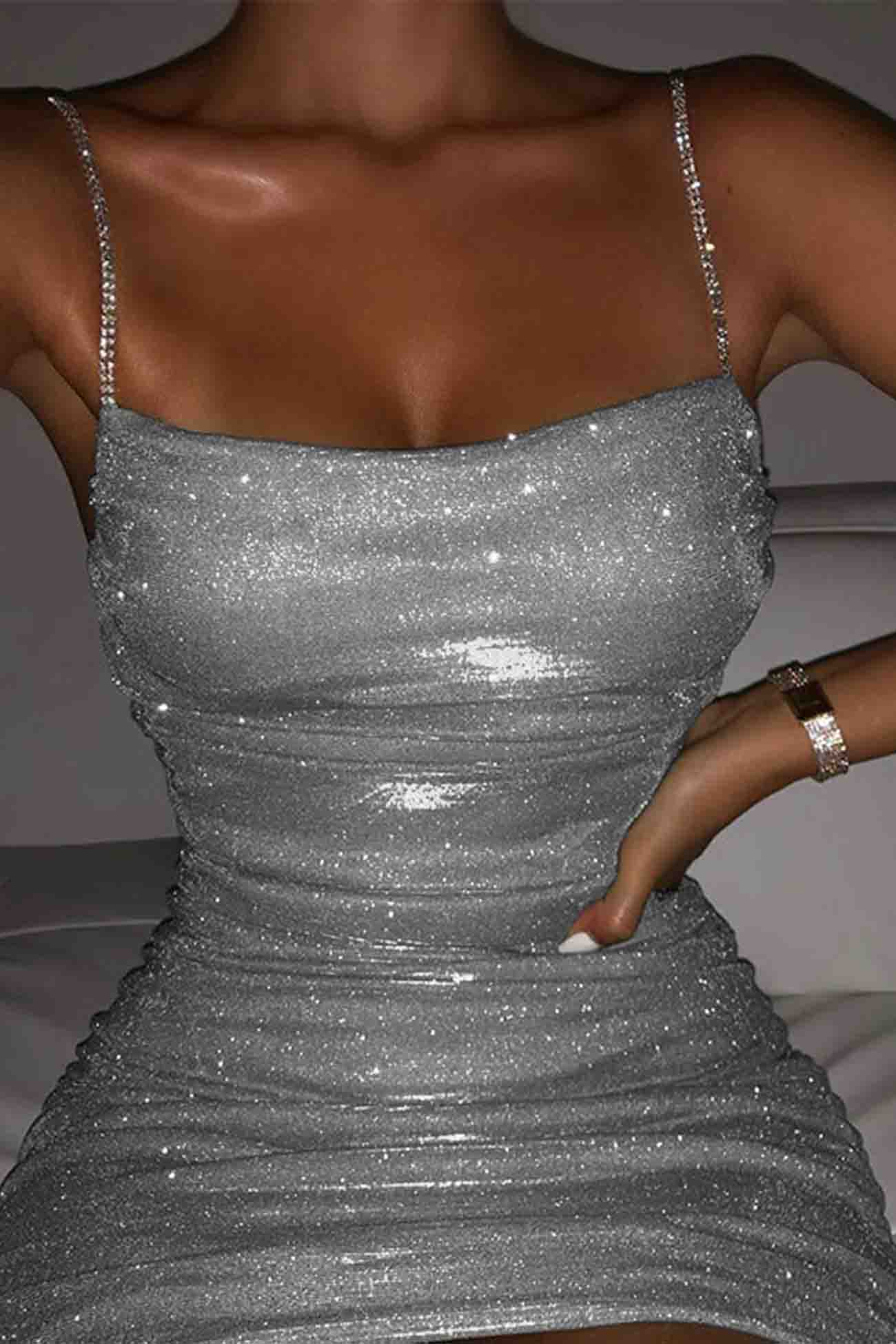 Pink Nova Nightstar bodycon mini dress by Lumina Vancouver, fitted silhouette, stylish for evening or special occasions.
