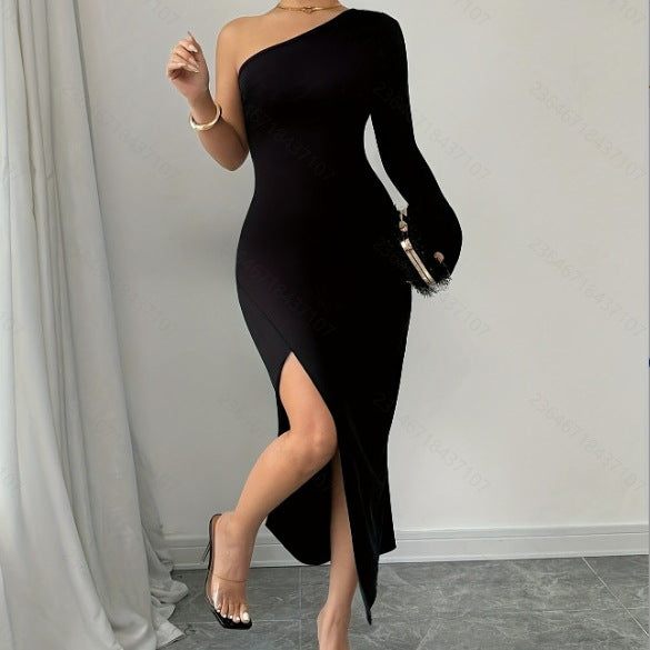 Nova | One-Shoulder Bodycon Dress - Lumina Vancouver - Lumina Vancouver