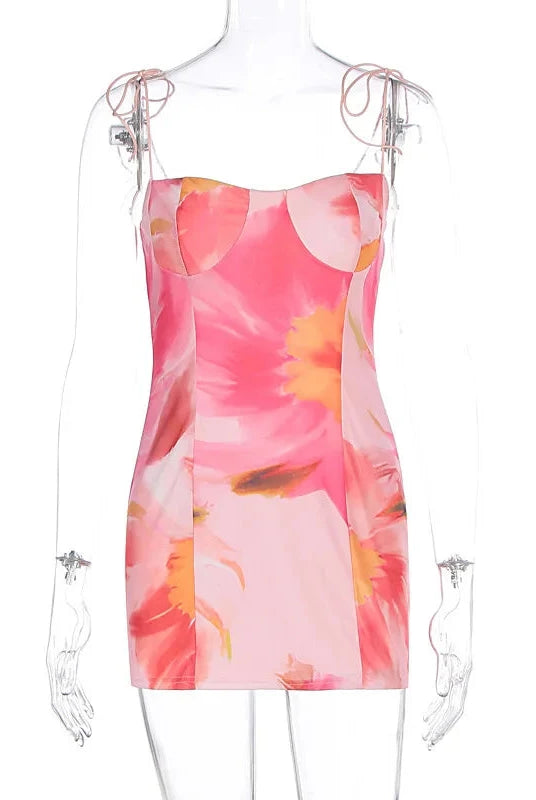 Satin bodycon strapless mini dress by Lumina Wear in Nova color, fitted and stylish, perfect for evening wear.