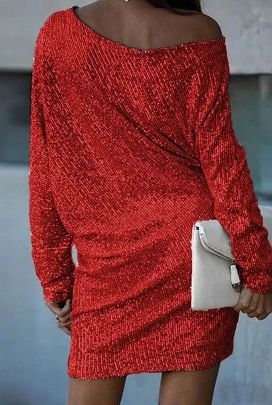 Nova | Sequin Dress Knee-Length Elegant - Lumina - Lumina Vancouver