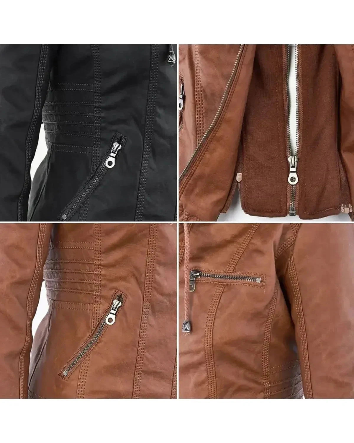 Olivia water-resistant hooded jacket for women by Lumina Wear in khaki, featuring a sleek design and waterproof material.