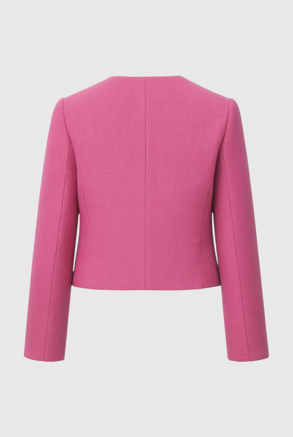 Lumina Wear Serena pink-red short women's jacket with versatile style, featuring a chic design and lightweight fabric.