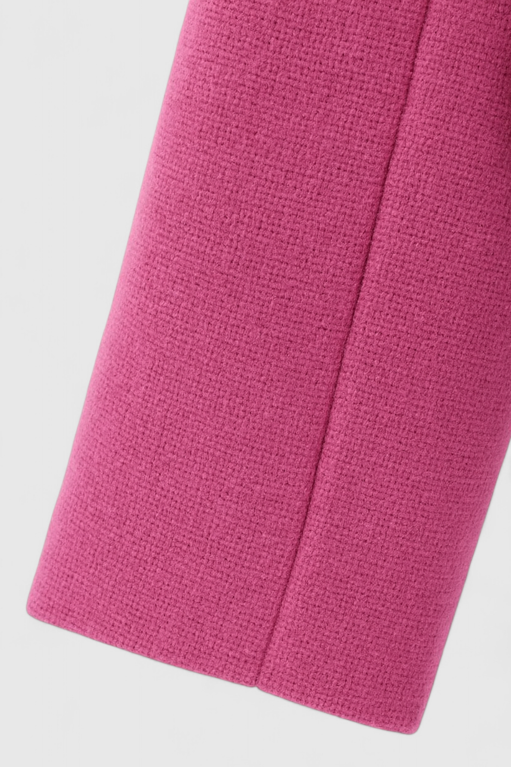 Pink-red women's short jacket by Lumina Wear, stylish and versatile for casual or dressy occasions.