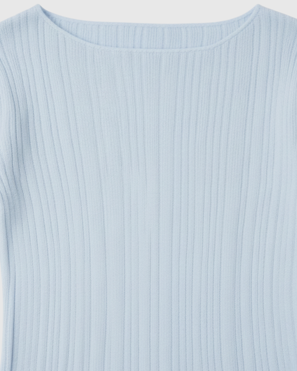 Elegant light blue maxi skirt set by Lumina Wear, featuring a sophisticated fit and stylish design.