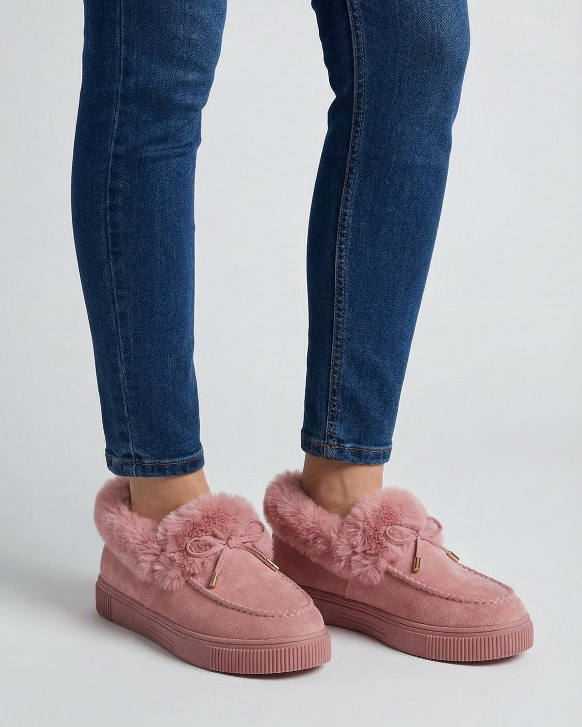 Pink Serena winter boots for women by Lumina Wear featuring cozy lining and stylish design, size 35.